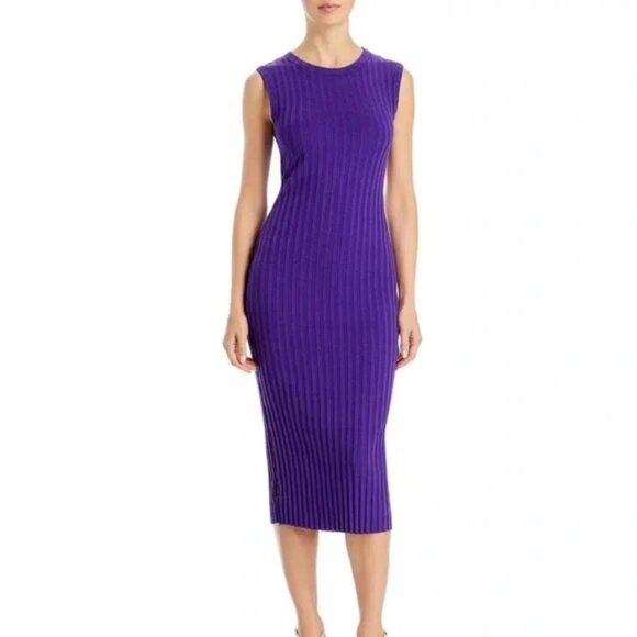 Cotton Citizen Ibiza Midi Dress, Purple - Size Small- NWT - Picture 1 of 7